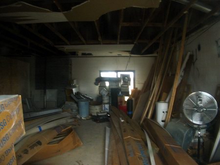 Sundowner Drive-In Theatre - Junk Inside - Photo From Water Winter Wonderland (newer photo)